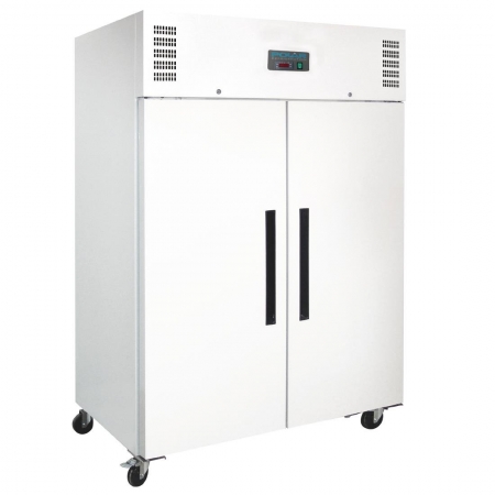 Polar G-Series Upright Double Door Fridge 1200ltr White