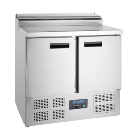 Polar G-Series Pizza Prep Counter Fridge 254ltr